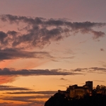 Castelo de Leiria em Final de Tarde