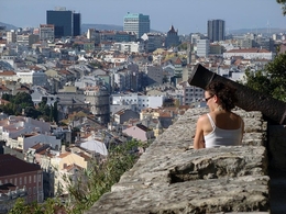Vista Do Castelo São Jorge - Lisboa. 