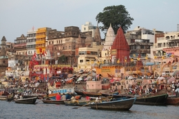 Cor e confusão - Varanasi 