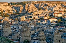 De balão na Capadocia 