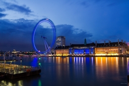 london eye by night 