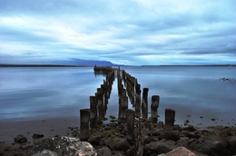 Fim de tarde em Puerto Natales - Chile 