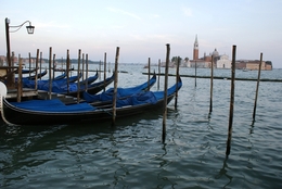 San Giorgio Maggiore depois das gondolas 