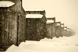 Auschwitz-Birkenau barracks 