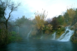 Waterfall in Algarve 