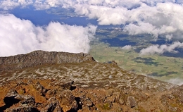 Açores - No cume da montanha do Pico 