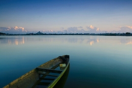 "Panorama di Waduk Lhokseumawe" 