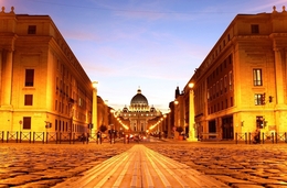 Vaticano do outro lado da rua 