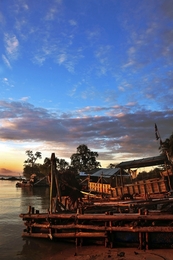 Morning View at Fishing Village 