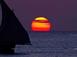 Zanzibar sunset 