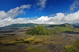 clouds over the bromo 