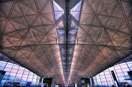 Hongkong airport roof 