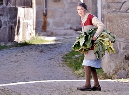 The woman sprouts 