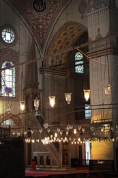 Oração- Mesquita em Istambul 