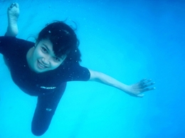 Smile in Underwater 