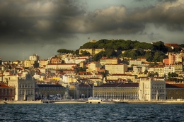 Lisboa vista do tejo. 