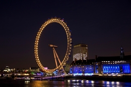 London Eye by night 