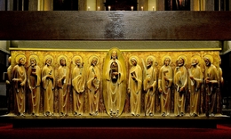 Detalhe do altar da catedral de Montevidéo 