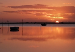 Amanhecer na ria Formosa 