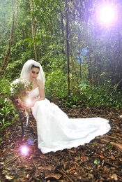 wedding in the woods 