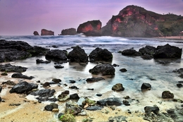 Klayar Beach, Pacitan, Indonesia 