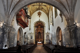 Igreja de Sta. Cruz em Coimbra. 
