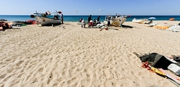 É praia de pescadores 