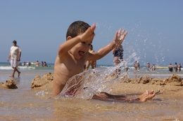 Um dia na praia 