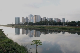 Tiete River - São Paulo - Brazil 