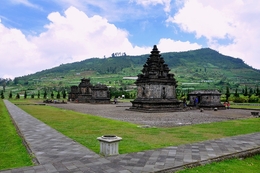 Arjuna Temple, Dieng, Indonesia 