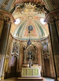 Capela - detalhes do altar 