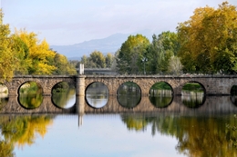 Os arcos da Ponte e o Outono 