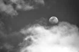 lua e nuvem 