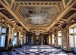 A SALA DOS DOIS TRONOS - PALÁCIO DE QUELUZ 