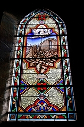 Chatre - Eglise S_ Germain - Outro Vitral 