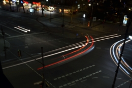 Berlin speed car light tracking 