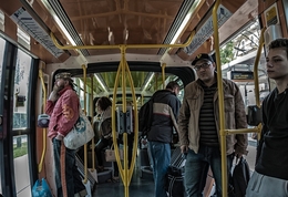 Paris - Metro Superfície - Interior - Abril 