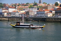 Barco no rio Douro 