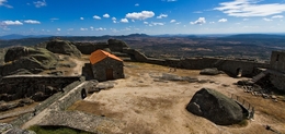 No castelo de Monsanto 