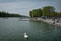 O lago de Versalhes 