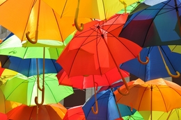 Mary Poppins' umbrellas 