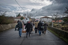 A caminho da festa 