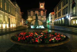 A noite em Ponta Delgada... 