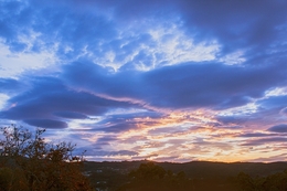 O Pôr do Sol de 1 de Novembro, da varanda 