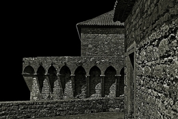 Fachada do Castelo de Ourém 