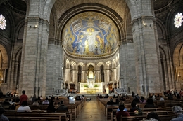 Basílica do Sacré-Coeur - Paris - Interior 