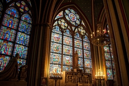 Vitral de Notre Dame 