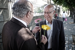 Sorrisos e flores 