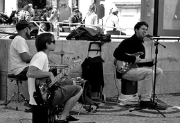 Musica na rua... 