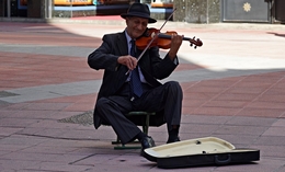 Violinista de rua 